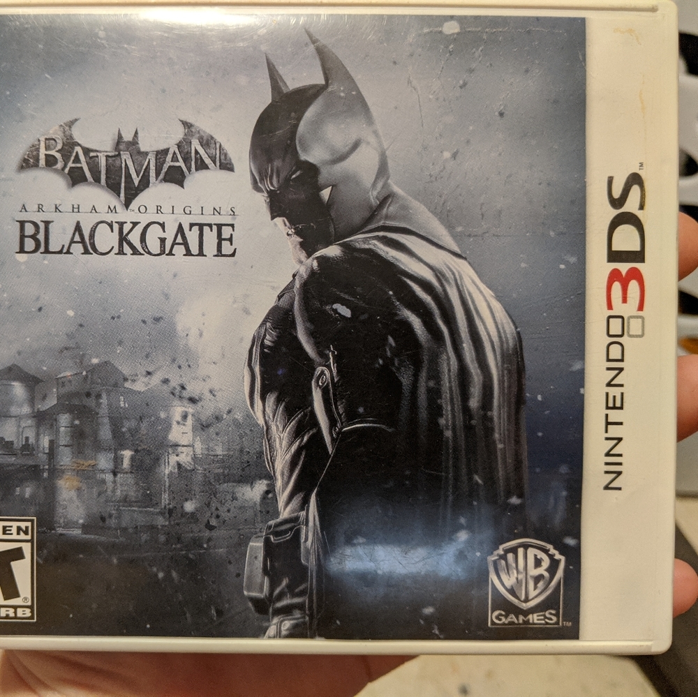 Batman Arkham origins blackgate for 3DS